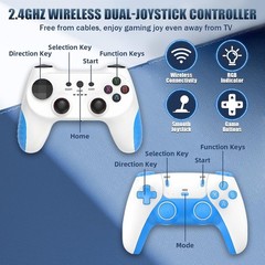 X10 Pro 2026 New Retro Game Stick 4K Retro Gaming Console 1080P/720P Output,Cort