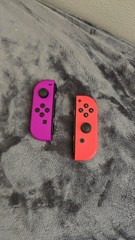 Nintendo Switch 32GB Console w/ Dock, Red/Purple Joy-Con, 256GB