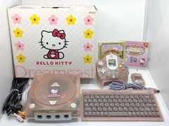 SEGA Dreamcast Hello Kitty Pink HKT-3000 Console Complete Set Boxed NTSC-J Works
