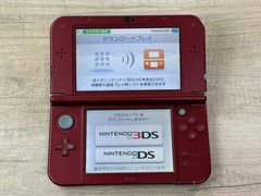 RANK B+ Nintendo New 3DS LL XL Metallic Red Console Tested Japan ver D9870