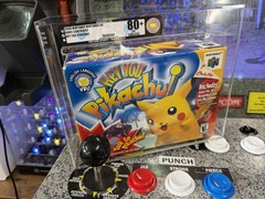 2000 Nintendo N64 Hey You, Pikachu Pokemon Complete CIB Graded VGA 80+ Qualified