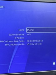 Sony PlayStation 4 Launch Edition 500GB Glacier White Console Software 10.71!