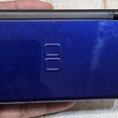 Nintendo DS Lite Blue/Black With 8 Games Pink Case & Charger