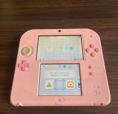 Nintendo 2DS Console Pink – SD Card Slot Issue / As-Is | Scratches & Dirt