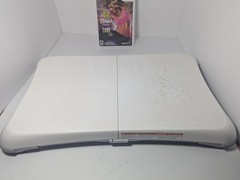 Nintendo Wii White Console Bundle Wii Fit Plus Balance Board, 2 Remotes, 3 Games