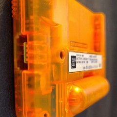 Bandai WonderSwan SW-001 Translucent Orange/Blue Digimon Edition | Works Great