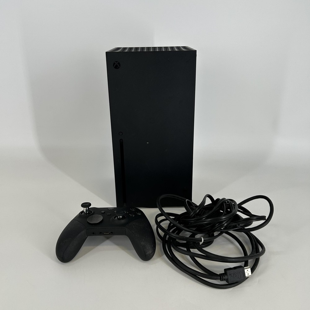 Microsoft Xbox Series X Console Black 1TB w/ Controller/HDMI/Power Cord – Good