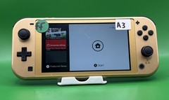 Nintendo Switch Lite Zelda Hyrule Gold Edition (A3) READ DESCRIPTION