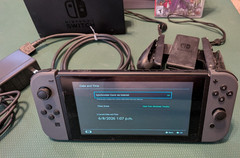 Nintendo Switch HAC-001 32GB Console (Gray Joy‑Cons) w/ original acc & free game