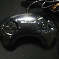Sega Genesis Model 1601 Console w/ 2 Controllers + Cords, AV Cable, Sonic 2 A2