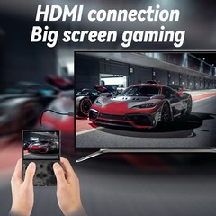 ANBERNIC 2024 RG35XX Handheld Game Player 4500+ Games 2600mAh Battery H700 Gift