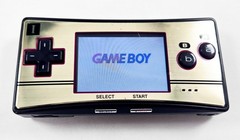 NINTENDO GAME BOY MICRO CONSOLE Famicom Japan Reshelled Tested OXY 001 JPN