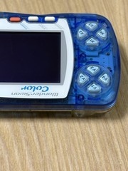 WonderSwan Color Crystal Blue Console Boxed Tested Working Japan