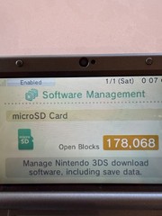 *New* Nintendo 3DS XL Gray Black Console w/ Charger US Version w/ Game + SD