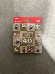 Super Mario Bros 40th Anniversary $100 eshop gift card Target Steelbook Nintendo
