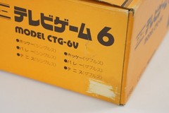 COLOR TV GAME 6 Console Boxed CTG-6V Nintendo Tested System JAPAN 8962