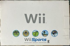 Nintendo Wii Sports White Home Console CIB Complete in Box Without Game-NICE!