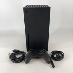 Microsoft Xbox Series X Console Black 1TB – Excellent w/ Controller + Cables
