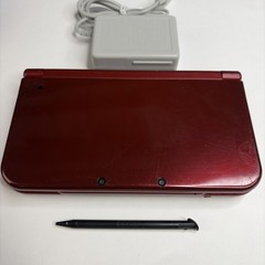 New Nintendo 3DS XL Red Console US Model – Tested! W Charger Stylus