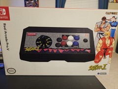 HORI Street Fighter II – Nintendo Switch Real Arcade Pro.V Stick Controller