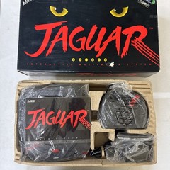 Atari Jaguar Console System Complete in Box w/ Cybermorph CIB Tested -In Plastic