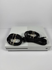 Microsoft Xbox One S White Console 1TB – Controller + Cables