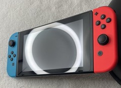 Nintendo Switch Handheld System (V1 ) HAC-001-Red/Blue Joycons Lot-Tested