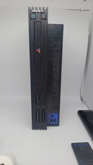 Sony PlayStation 2 PS2 Black Console Controller Cables 8MB Card, Tested Working