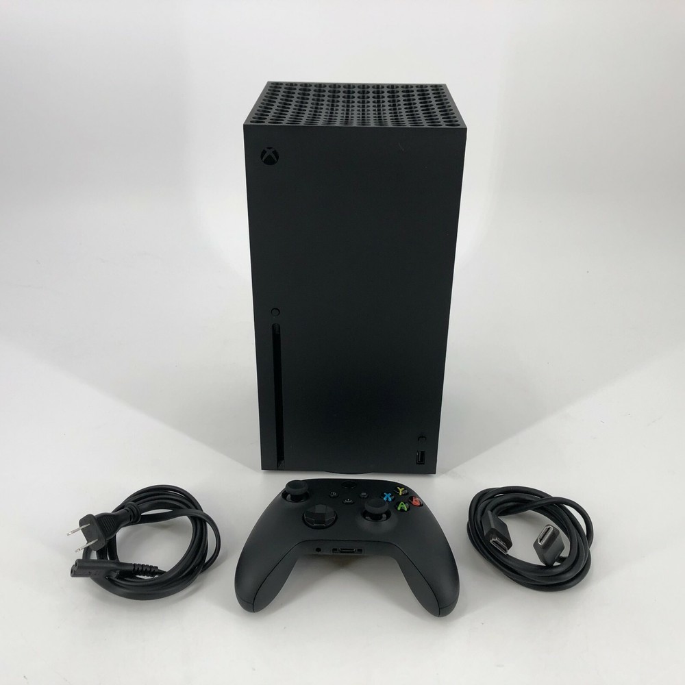 Microsoft Xbox Series X Black 1TB – Very Good Condition w/ Controller + Cables
