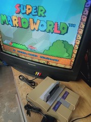 Super Nintendo Console W MARIO SNES SNS-001 New Controllers Cables Tested Works