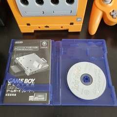 Nintendo Spice Orange Gamecube, Region Switch, Gameboy Player and Disk