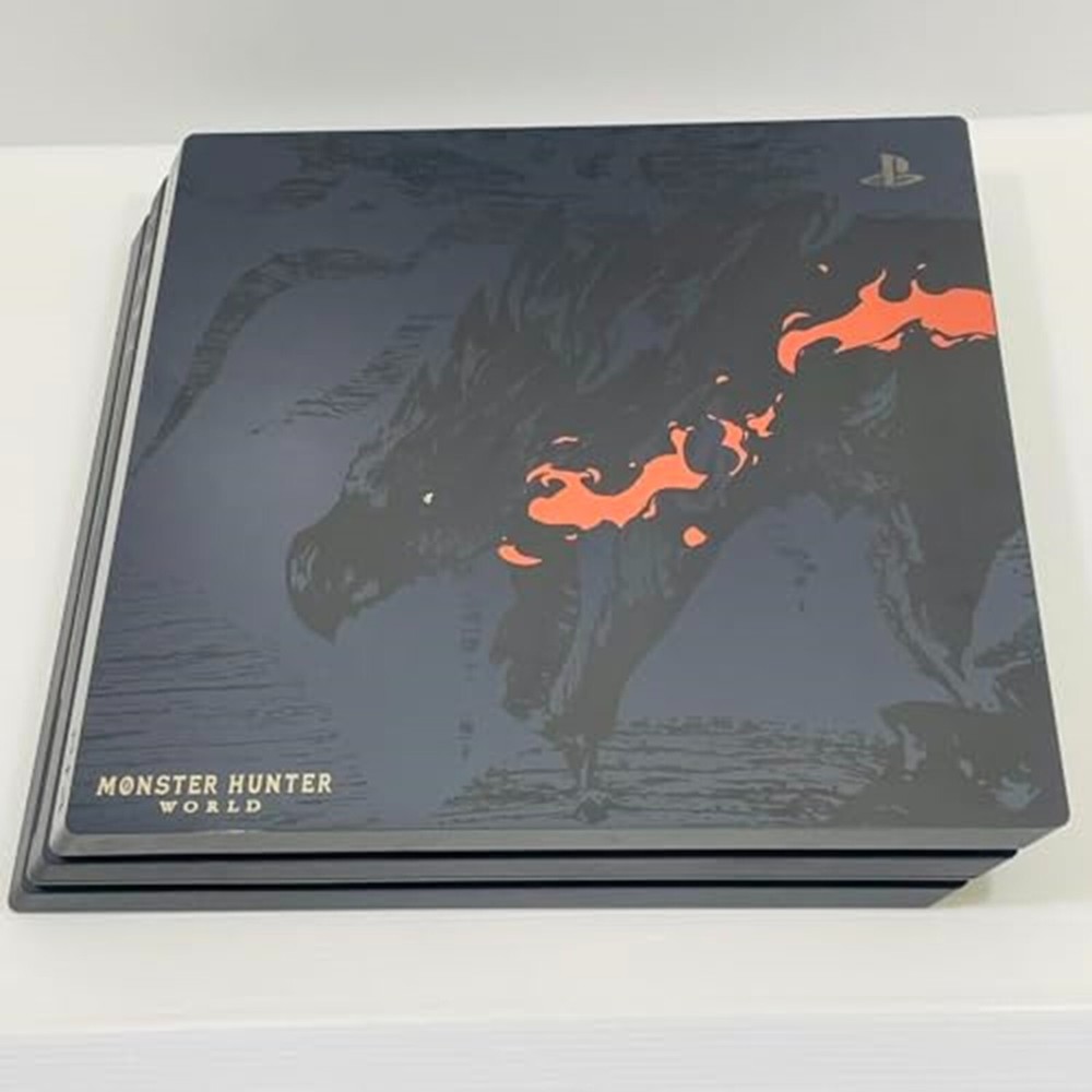 PlayStation 4 Pro Console MONSTER HUNTER WORLD LIOLAEUS EDITION PS4 F/S JAPAN