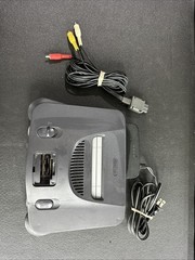 Nintendo 64 System 32MB Home Console Only- Charcoal Gray