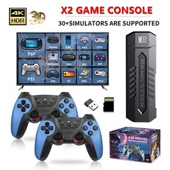 71000+ Retro Games 256GB Video Game Console TV Stick 4K HDMI Wireless Controller