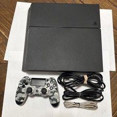 Sony Playstation 4 500GB Black Console PS4 W/ Controller & Cords Tested Working!