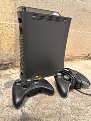 Xbox 360 “fat” 120GB Used W/ Two Controllers