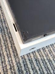 Microsoft Xbox One S 1681 White System Console Only For Parts or Repair