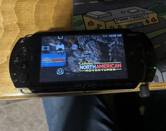 Sony PSP-1001 Black Handheld System NTSC-U/C 32MB Wi-Fi works as it should