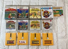 NINTENDO Famicom Disk System Console games Lot of 4 Zelda Castlevania Japan #006