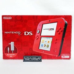 Nintendo 2DS Console System Red from Japan NEW