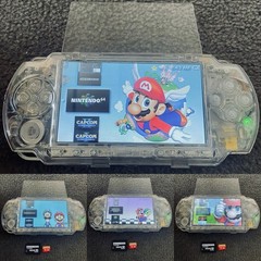 Custom Built 128GB SD Memory card for psp 1000 2000 & 3000 (Read description)