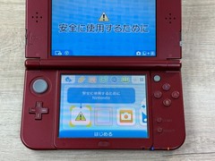RANK B+ Nintendo New 3DS LL XL Metallic Red Console Tested Japan ver D9870