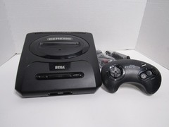 Sega Genesis Model 2 Console Bundle Controller Cables Tested Working + Game