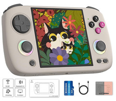 Anbernic RG Cubexx Retro Handheld Game Console ,Rgcubexx 3.95 Inch IPS Screen Li