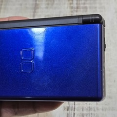 Nintendo DS Lite Blue/Black With 8 Games Pink Case & Charger