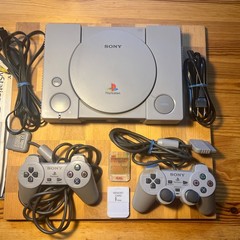 PlayStation SCPH-9001 Gray + DualShock Controller + Memory Card + Cables. Tested