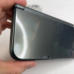 New Nintendo 3DS XL Gray Black Console W Charger Stylus Bottom IPS US Version
