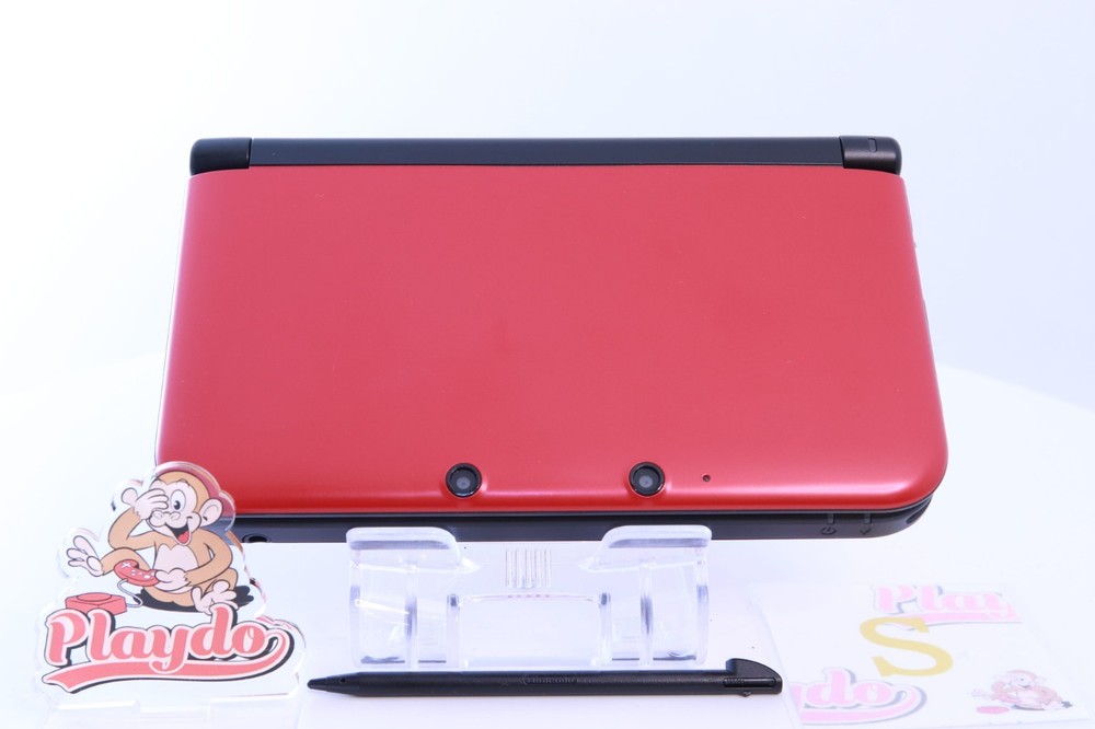 JP Game Nintendo 3DS LL XL Red Black [Rank :S] Region-locked
