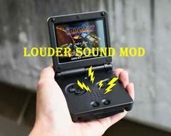 Backlit IPS LCD GBAsp Mod Nintendo Gameboy Advance SP Fuji Mountain And Blossom