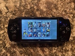 Handheld 4.3 Inch 8GB Retro Game Console with 10000 Games Rechargeable Battery